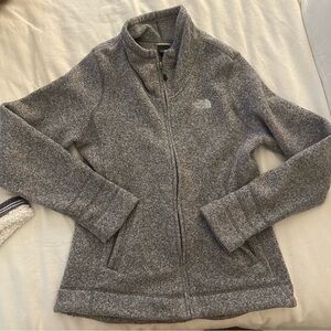 North Face Fleece Full Zip Jacket Women’s Medium